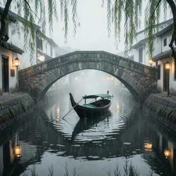 烟雨江南