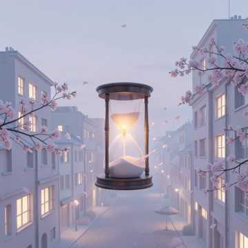 时光沙漏倒转