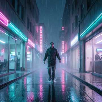 霓虹与影