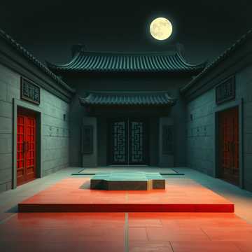 丹墀旧月