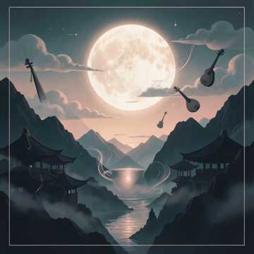 披霞对酌