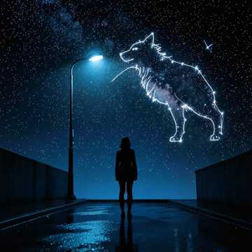 玉芬说狼眼是星空