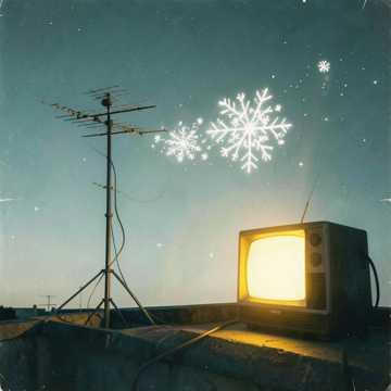 天线雪花夏夜