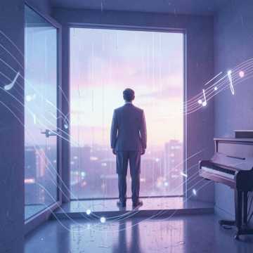 雨后镜前