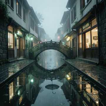 烟雨落青檐