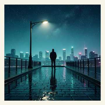 路灯下的断层