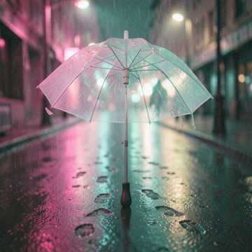 玻璃纸雨伞