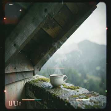 檐下雨落尽千山