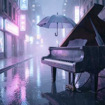 琴键上的一滴雨