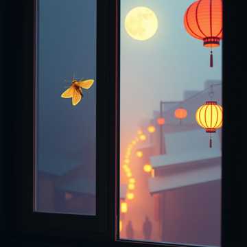 耳垂边的萤火