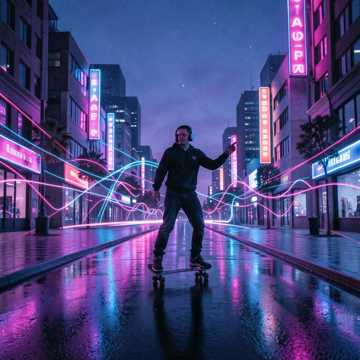 Neon Wave 霓虹浪潮