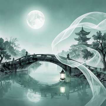 酒中仙踏月来