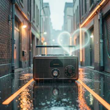 电台听雨
