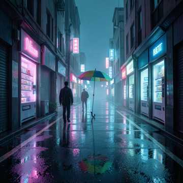 霓虹长影