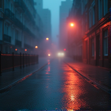 霓虹碎了一地