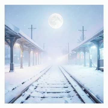 雪地里的铁轨回音-版本2