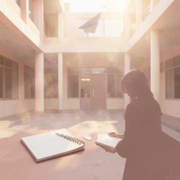 毕业册里她正翻页-版本2