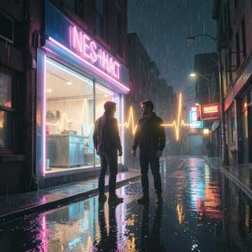 霓虹下回头