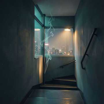 烟灰暂留