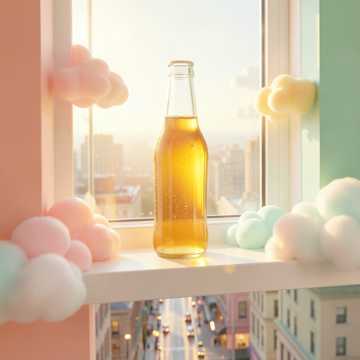 蜂蜜气泡水