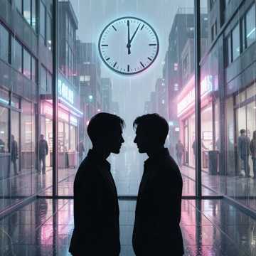 悬在时针的雨