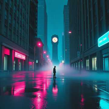 《下了夜班的我在城市游荡》纯男生