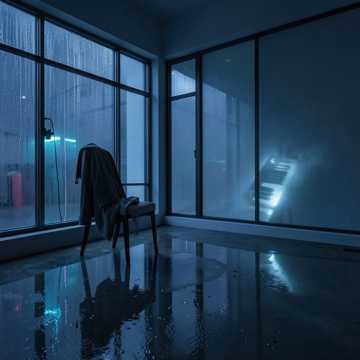 雨声漫过空房间
