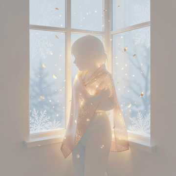 雪里的孩子