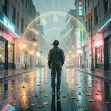 晚风眠秋