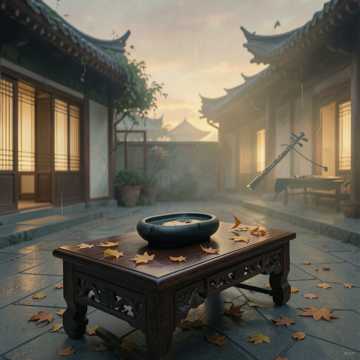 砚底藏秋