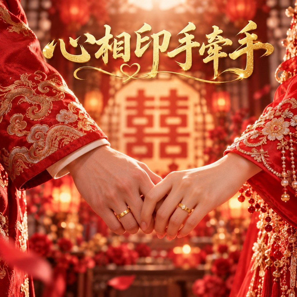 心相印手牵手