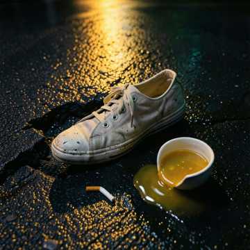 喝丢一只鞋