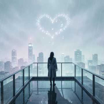影子在下雨