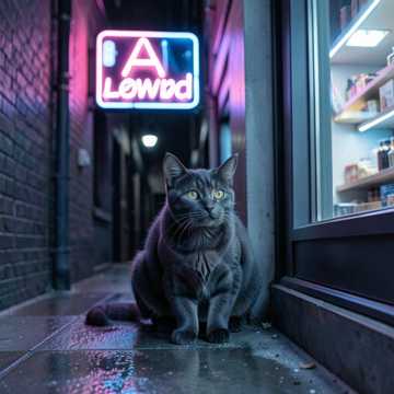 牌子猫