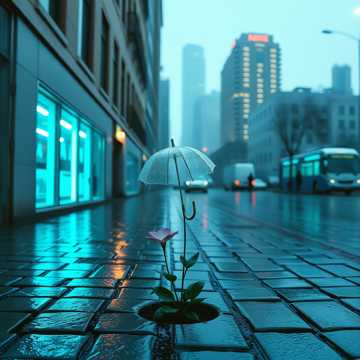 听雨停一停