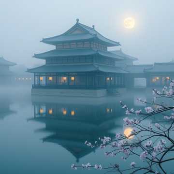 太湖薄雾