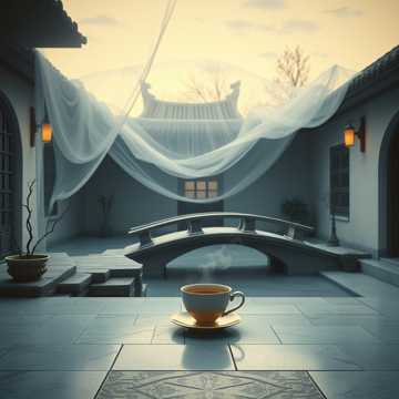 雾染朱纱