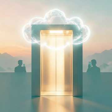 电梯晴空