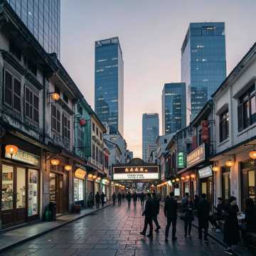 五羊醉晚照