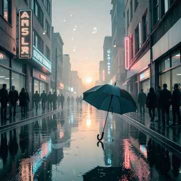 旧雨伞收埋