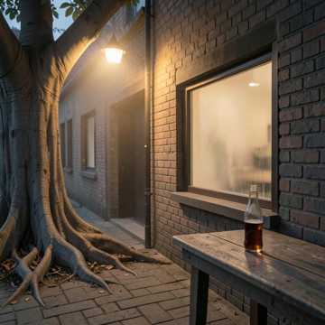 小城黄昏