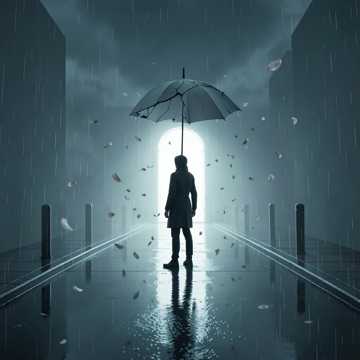 骤雨未撑伞