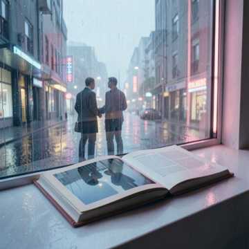 雨浸透的信