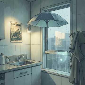 空房间的雨声