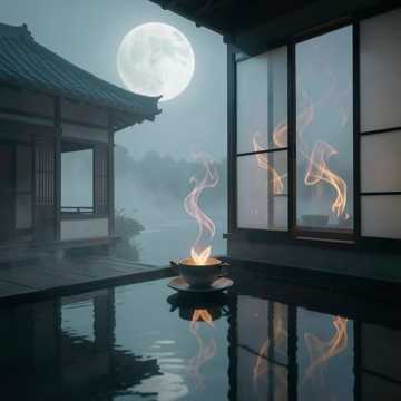 碎月听茶