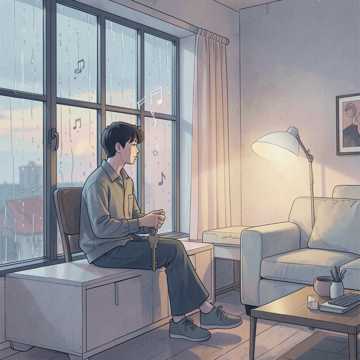 雨夜空椅