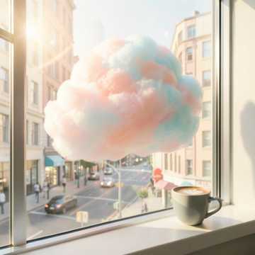 棉花糖云朵