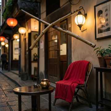 盖碗茶与红球衣