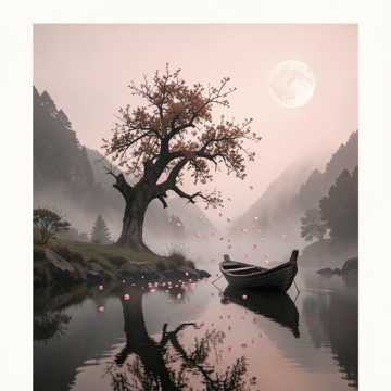 一树旧桃花