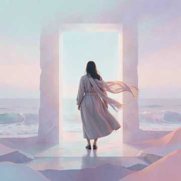 海边告别